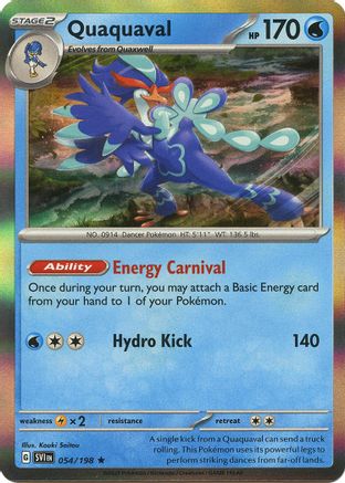 Quaquaval (54) Holofoil - SV01 Scarlet & Violet Base Set