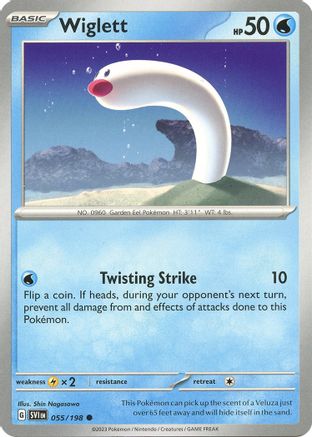 Wiglett - 055/198 (55) - SV01 Scarlet & Violet Base Set