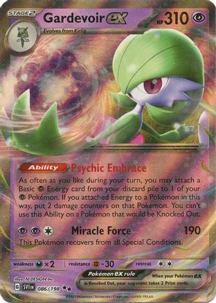 Gardevoir ex - 086/198 (86) Holofoil - SV01 Scarlet & Violet Base Set