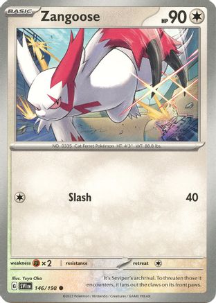 Zangoose - 146/198 (146) - SV01 Scarlet & Violet Base Set