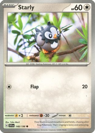 Starly (148) - Scarlet & Violet Base Set