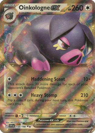 Oinkologne ex (158/198) [Scarlet & Violet: Base Set] | Silver Goblin