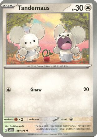 Tandemaus - 159/198 (159) - SV01 Scarlet & Violet Base Set