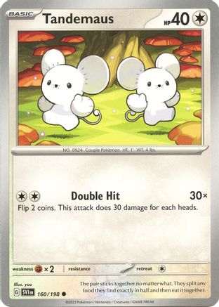 Tandemaus - 160/198 (160) - SV01 Scarlet & Violet Base Set
