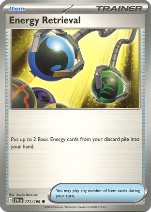 Energy Retrieval (171) - SV01 Scarlet & Violet Base Set