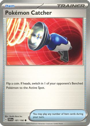 Pokemon Catcher (187) - SV01 Scarlet & Violet Base Set