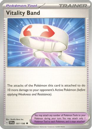 Vitality Band (197) - SV01 Scarlet & Violet Base Set