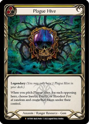 Plague Hive (OUT000) Cold Foil - Outsiders