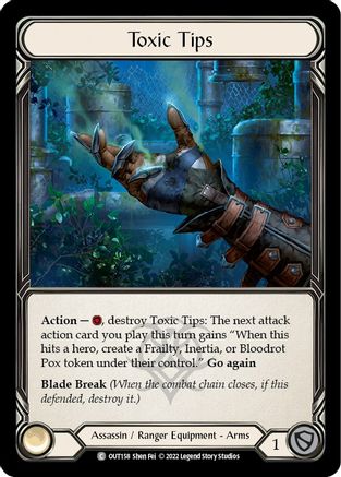 Toxic Tips (OUT158) Cold Foil - Outsiders