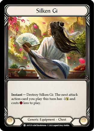 Silken Gi (OUT179) Rainbow Foil - Outsiders
