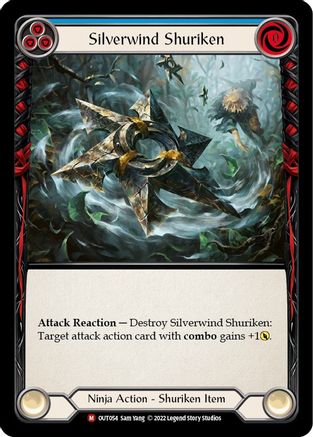 Silverwind Shuriken (OUT054) Cold Foil - Outsiders