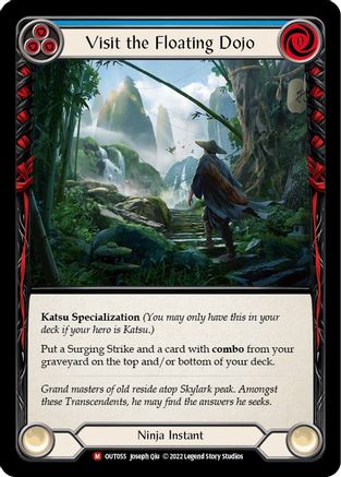 Visit the Floating Dojo (OUT055) Rainbow Foil - Outsiders