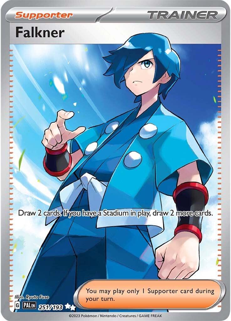 Falkner (251/193) [Scarlet & Violet: Paldea Evolved] | Silver Goblin