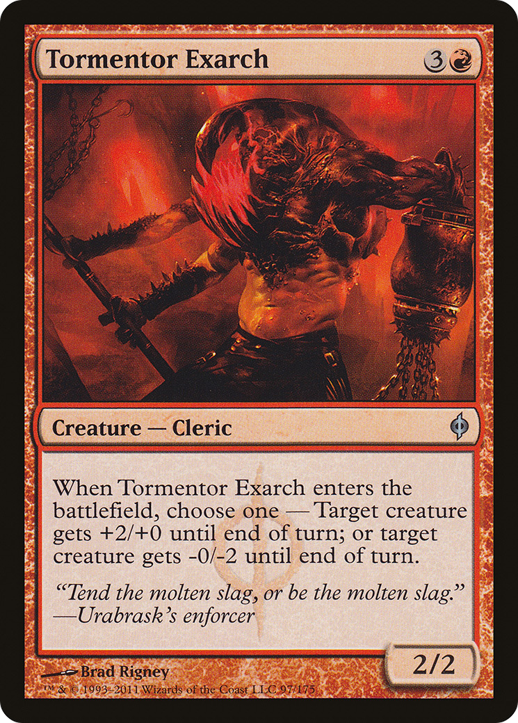 Tormentor Exarch (097) Foil - New Phyrexia