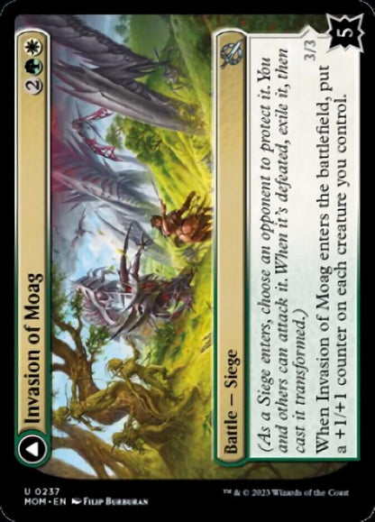 Invasion of Moag // Bloomwielder Dryads (237) - March of the Machine