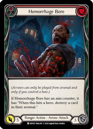 Hemorrhage Bore (Red) (RIP015) - Blitz Deck: Outsiders - Riptide