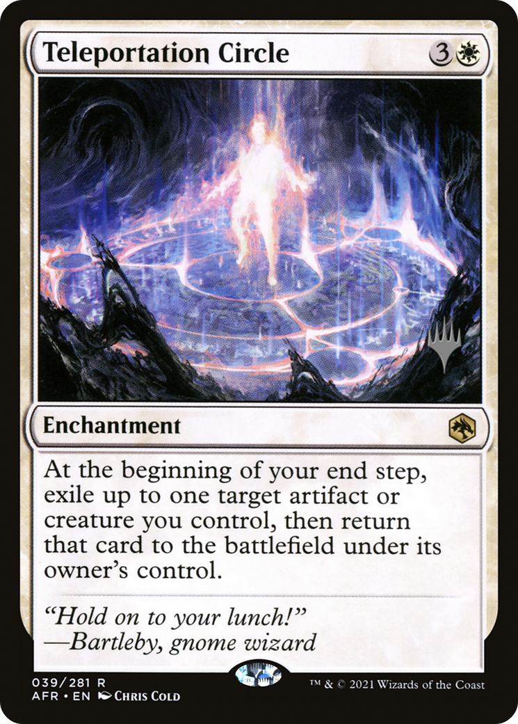 Teleportation Circle (039) Foil - Adventures in the Forgotten Realms Promos