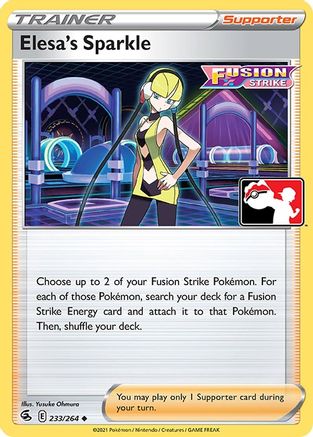 Elesa's Sparkle (233/264) [Prize Pack Series Two] | Silver Goblin