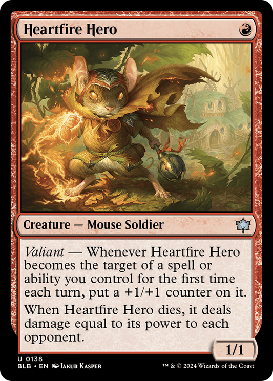Heartfire Hero [Bloomburrow] Foil