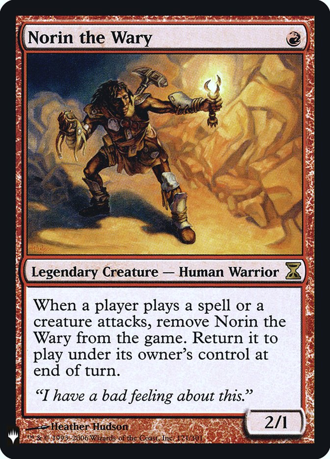 Norin the Wary [Mystery Booster] | Silver Goblin