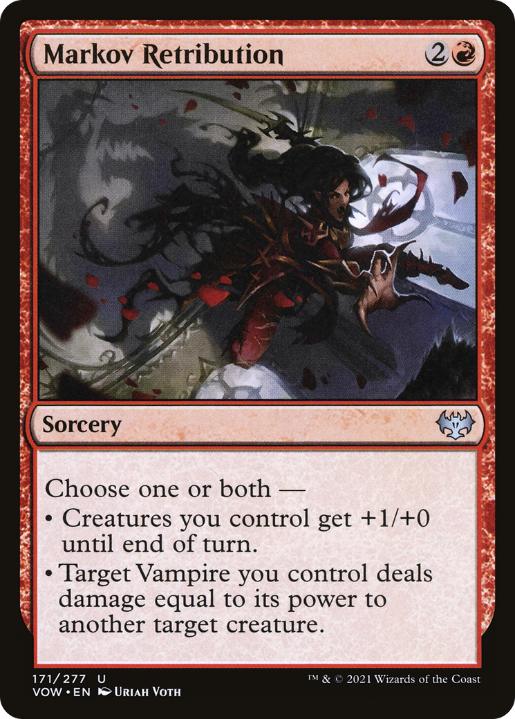 Markov Retribution (171) Foil - Innistrad: Crimson Vow