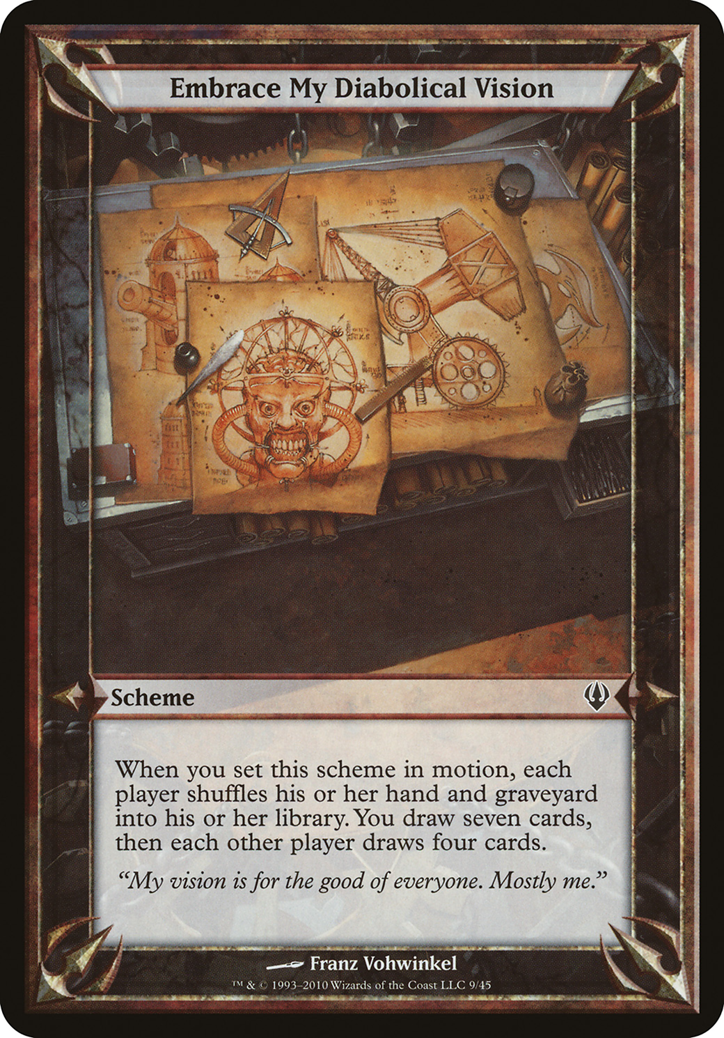 Embrace My Diabolical Vision (09★) - Archenemy Schemes