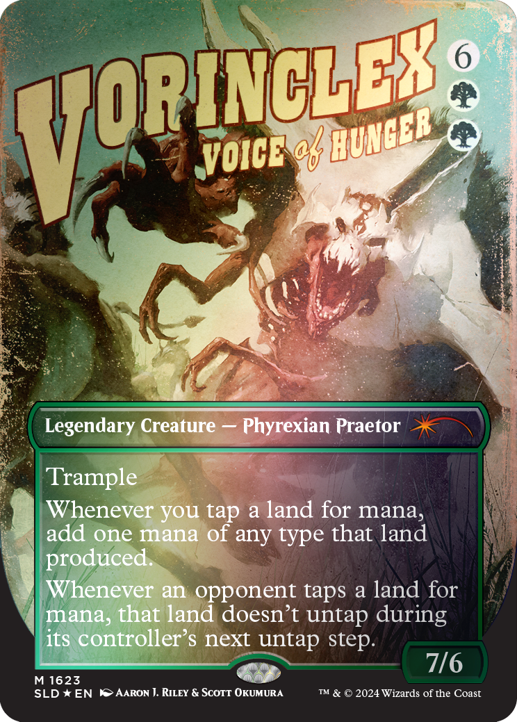 Vorinclex, Voice of Hunger (Rainbow Foil) (1623) Foil - Secret Lair Drop Series