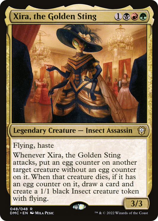 Xira, the Golden Sting [Dominaria United Commander] Foil