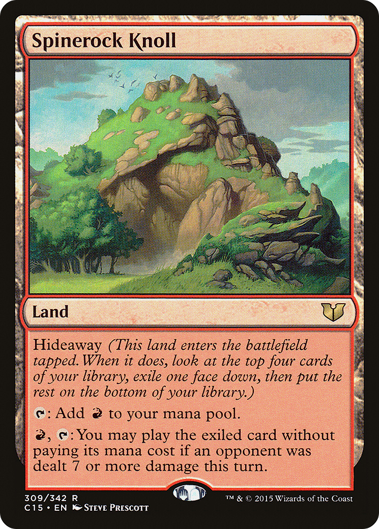 Spinerock Knoll (309) - Commander 2015