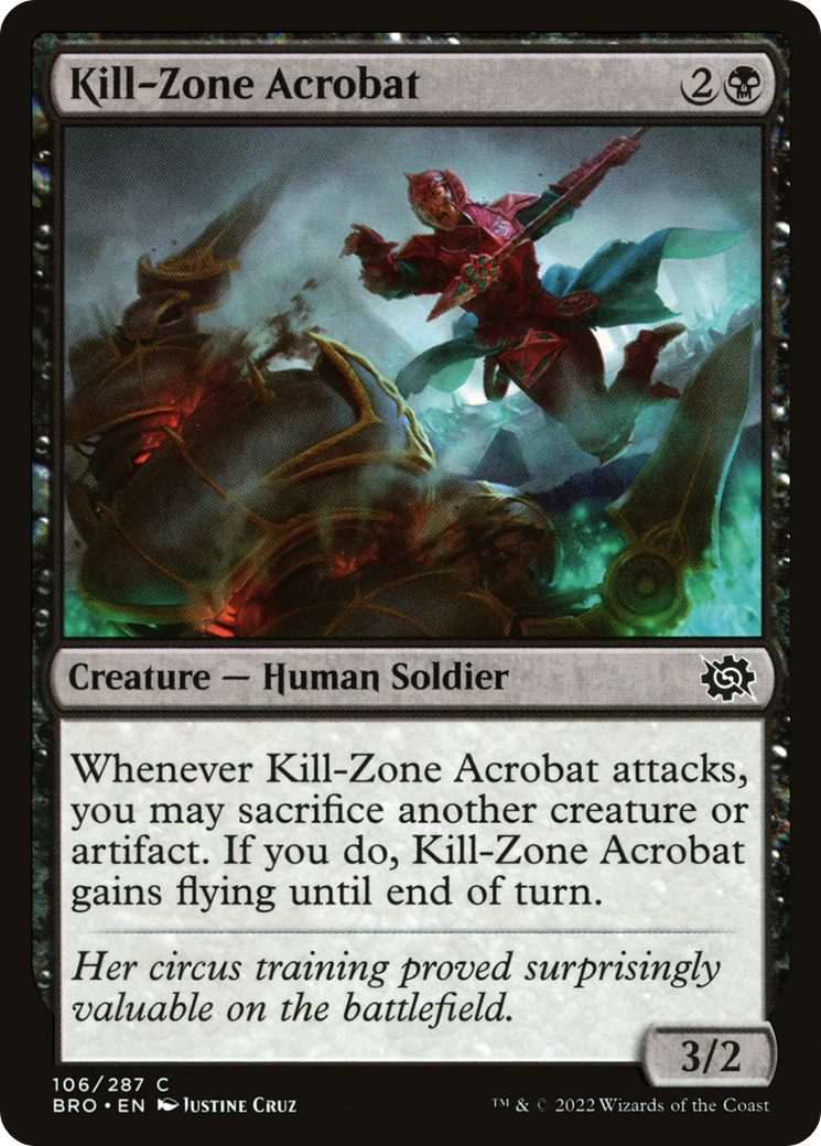 Kill-Zone Acrobat (106) - The Brothers' War