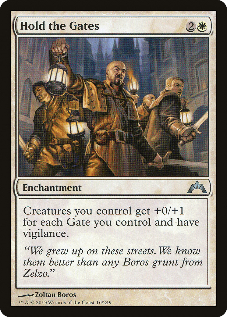 Hold the Gates (016) Foil - Gatecrash
