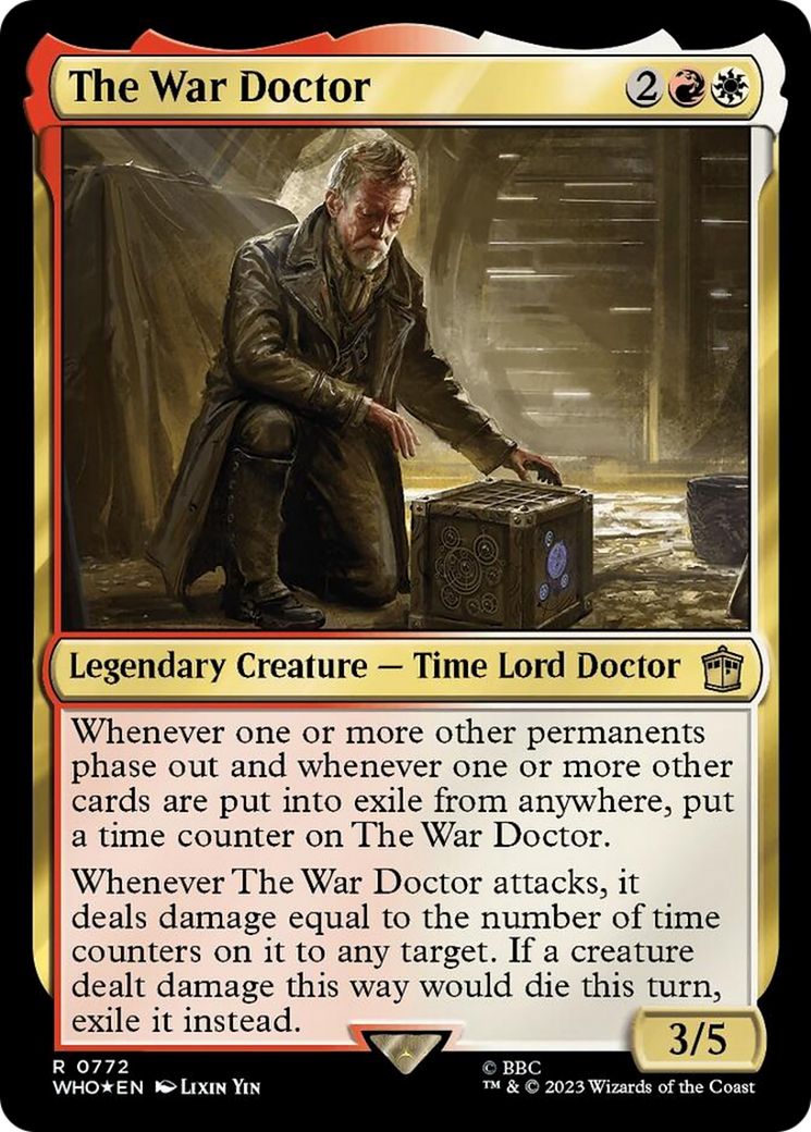 The War Doctor (Surge Foil) [Doctor Who] | Silver Goblin