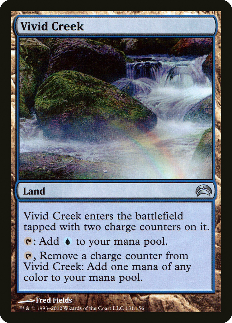 Vivid Creek (131) Foil - Planechase 2012