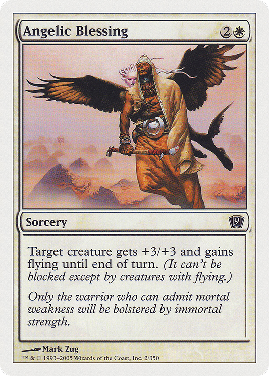 Angelic Blessing (002) Foil - Ninth Edition