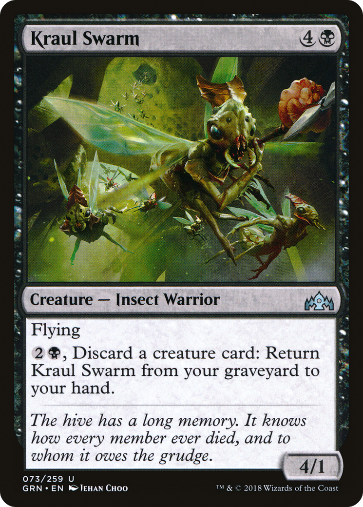 Kraul Swarm (073) Foil - Guilds of Ravnica