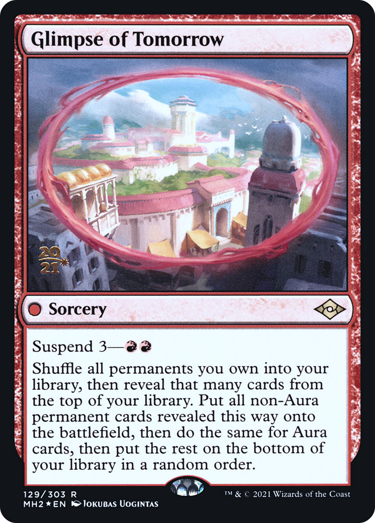 Glimpse of Tomorrow (129) Foil - Modern Horizons 2 Promos