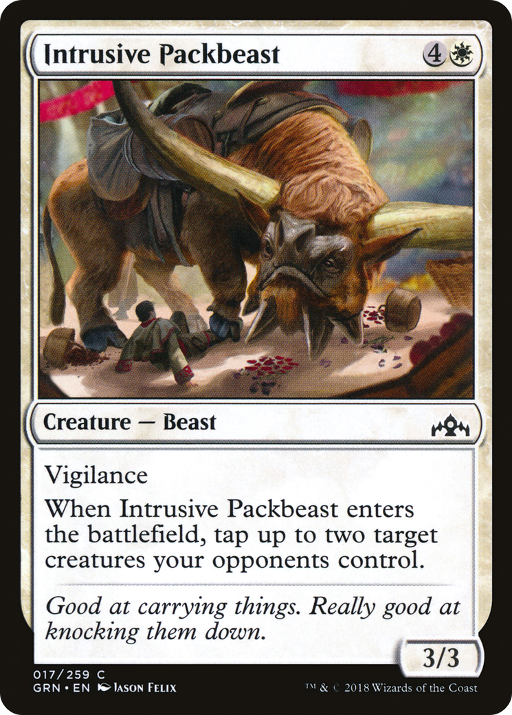 Intrusive Packbeast (017) - Guilds of Ravnica