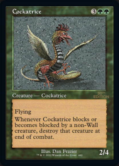 Cockatrice (Retro) (482) - 30th Anniversary Edition