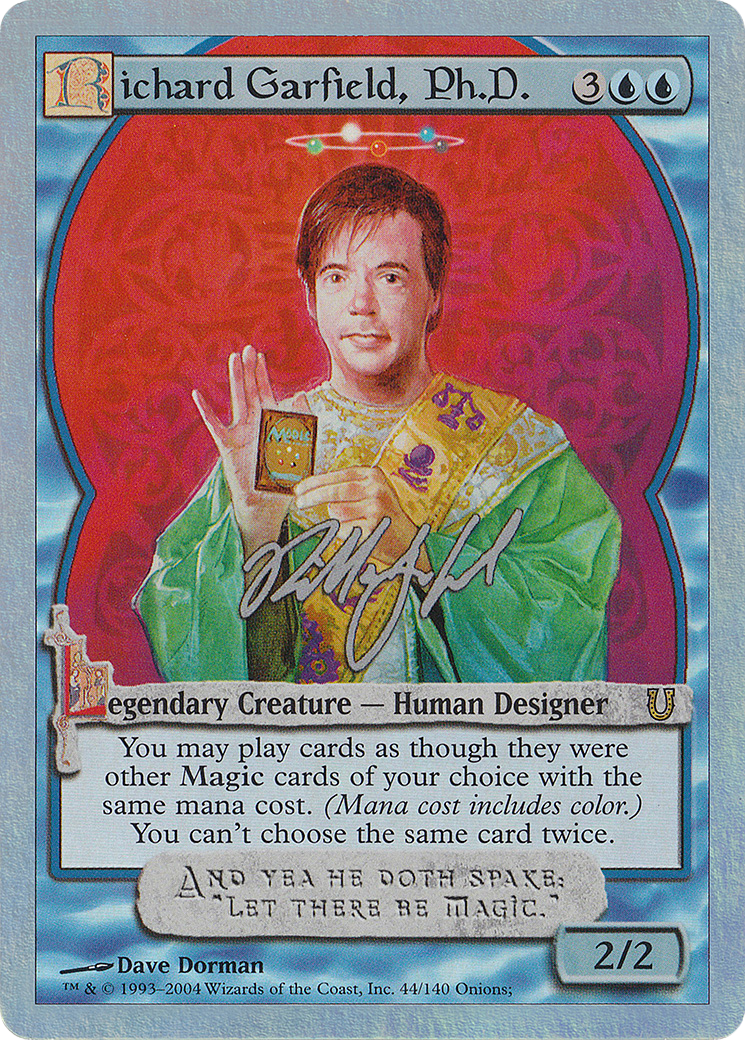Richard Garfield, Ph.D. (044) Foil - Unhinged