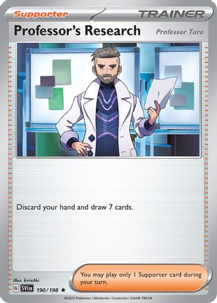 Professor's Research - 190/198 (190) - Deck Exclusives