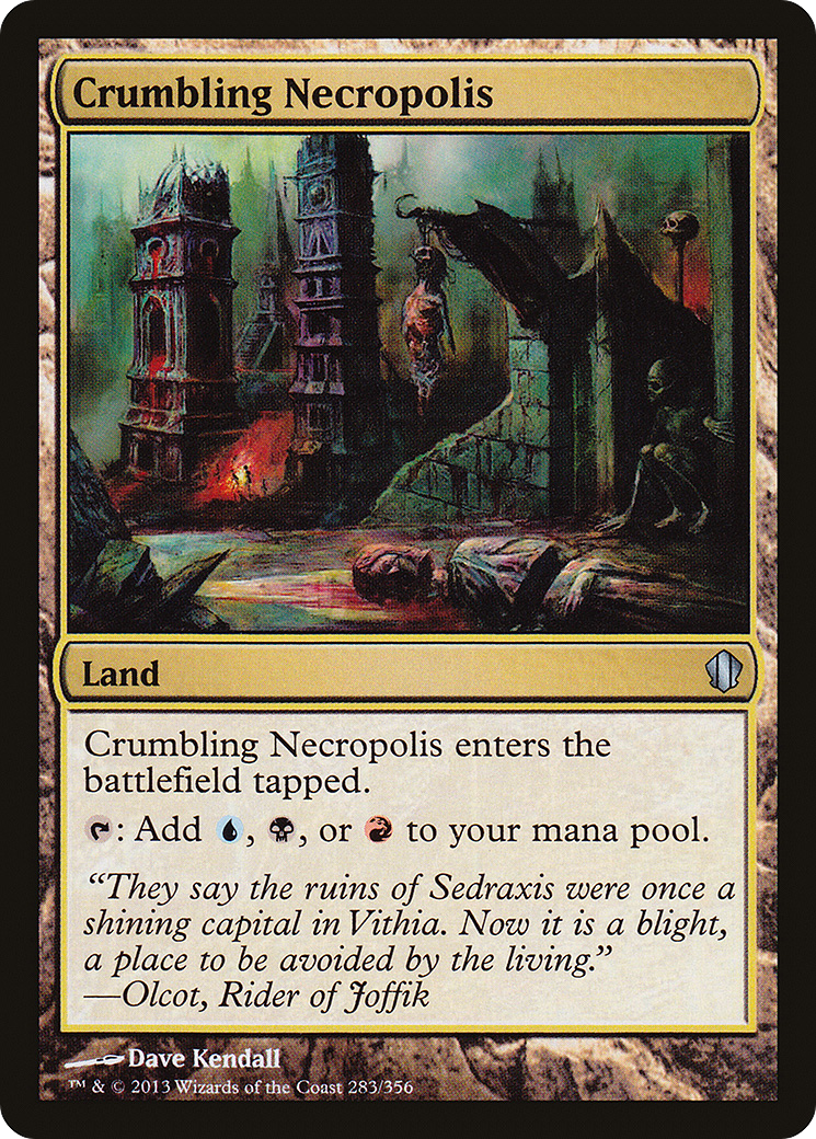 Crumbling Necropolis (283) - Commander 2013
