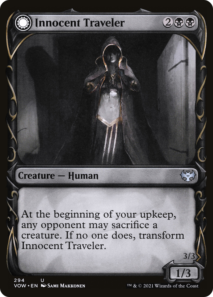 Innocent Traveler (Showcase) (294) - Innistrad: Crimson Vow