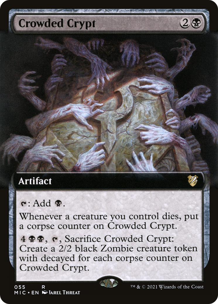 Crowded Crypt (Extended Art) (055) - Midnight Hunt Commander