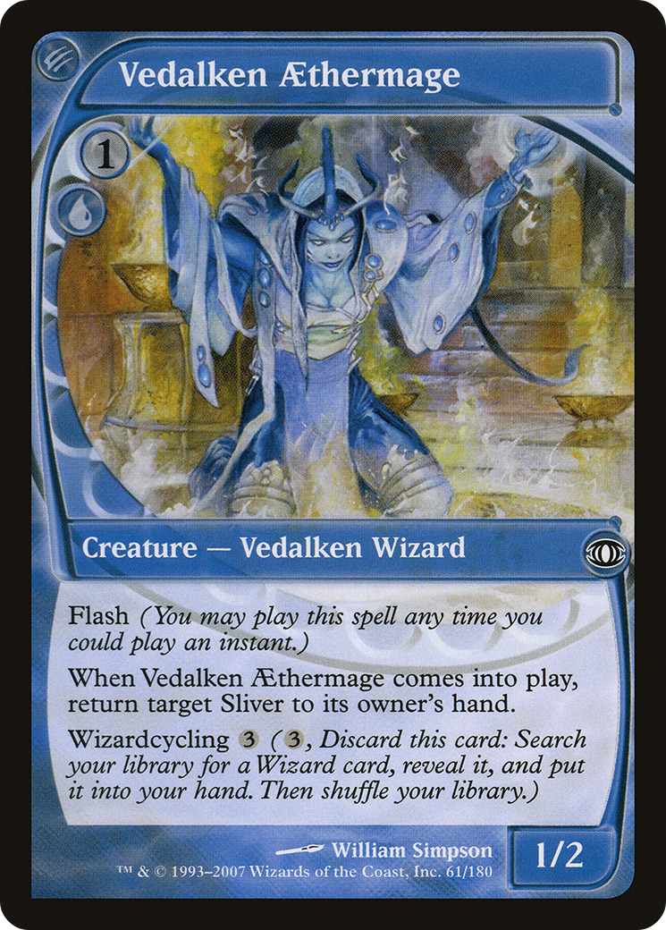 Vedalken Aethermage (061) Foil - Future Sight