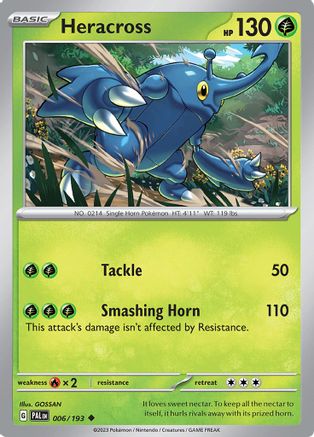 Heracross - 006/193 (6) - SV02 Paldea Evolved
