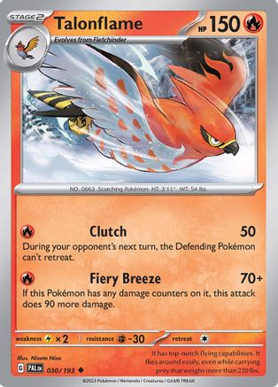 Talonflame (30) - SV02 Paldea Evolved