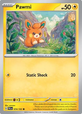 Pawmi (74) - SV02 Paldea Evolved