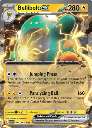 Bellibolt ex (79) Holofoil - Paldea Evolved