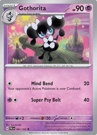 Gothorita - 091/193 (91) - SV02 Paldea Evolved