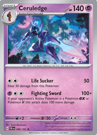 Ceruledge (98) Holofoil - SV02 Paldea Evolved